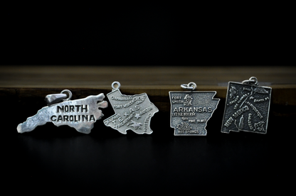 Variety of Sterling Silver State Charms! - Choose by Charm - Stamped and Tested Sterling Silver