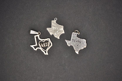 Variety of Sterling Silver State Charms! - Choose by Charm - Stamped and Tested Sterling Silver