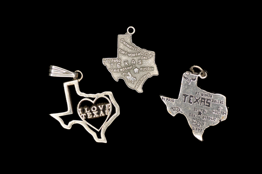 Variety of Sterling Silver State Charms! - Choose by Charm - Stamped and Tested Sterling Silver