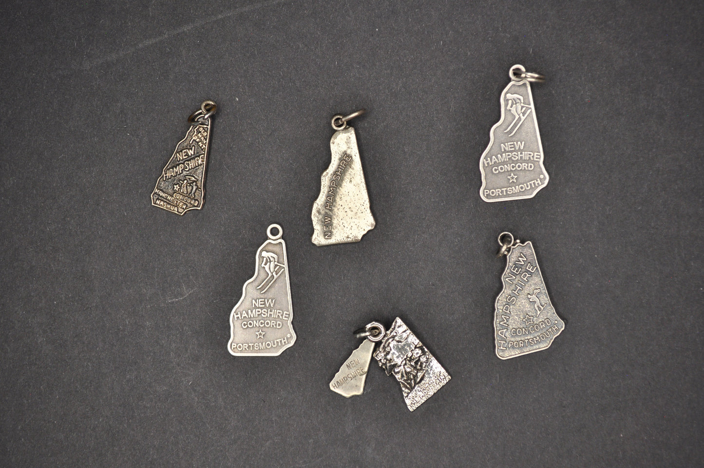 Variety of Sterling Silver State Charms! - Choose by Charm - Stamped and Tested Sterling Silver