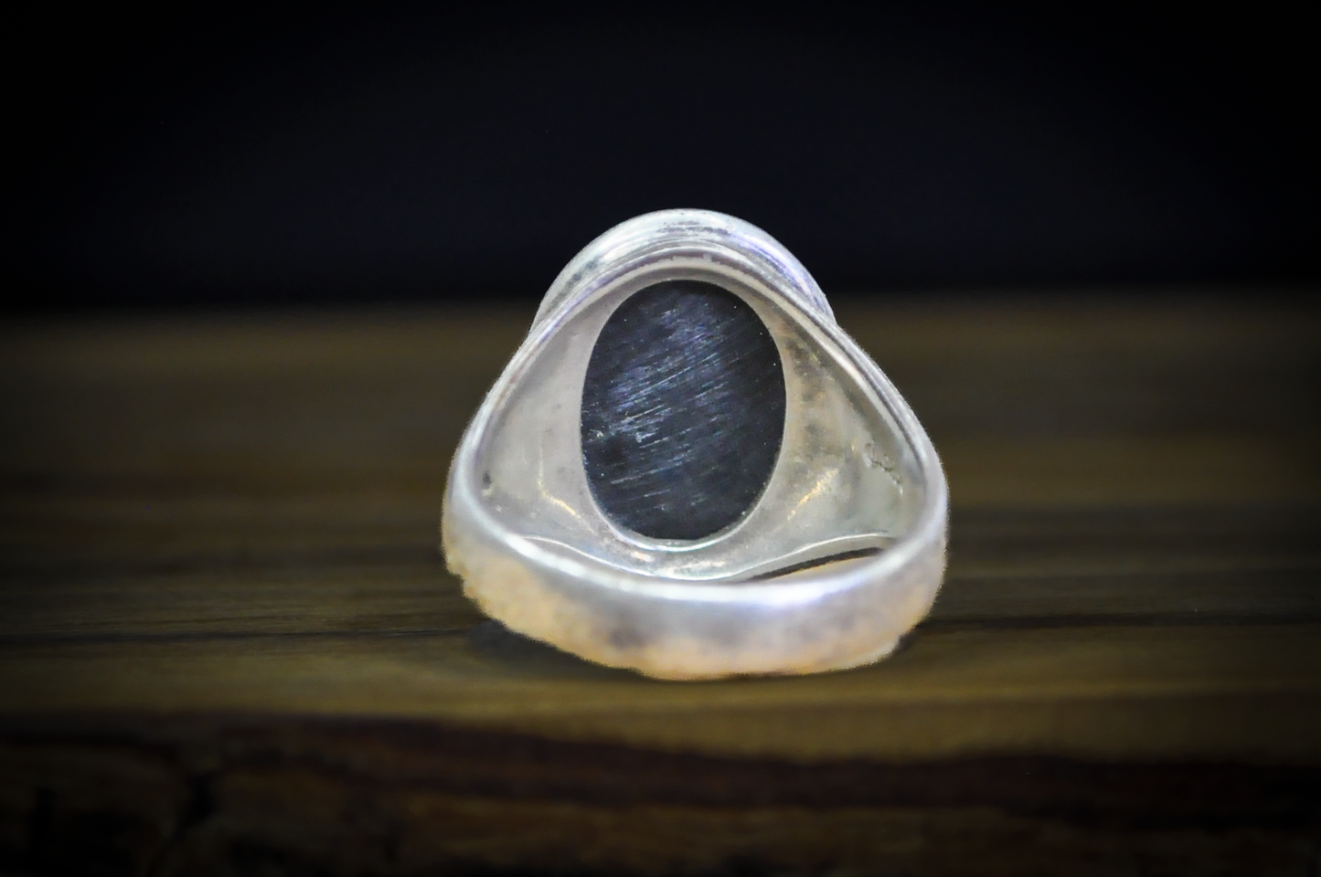 Carolyn Pollack Inlaid Turquoise and Jasper Ring - Size 10 - Stamped and Tested Sterling Silver - Native American Influenced Jewelry