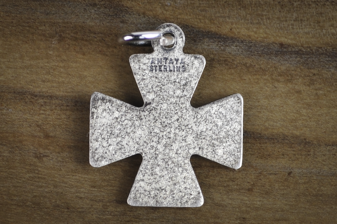 Vintage Chi Rho & Alpha Omega Maltese Cross Pendant - Stamped and Tested Sterling Silver - Religious Jewelry