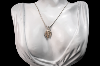 Vintage Siam Sterling Silver Thai/Hindu Deity Erawan Charm Pendant - Tested Sterling Silver - Hindu Mythological Charm