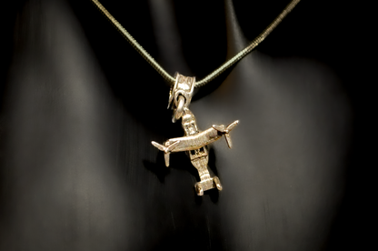 Nomadés V-22 Osprey Military Helicopter Charm - Tested Sterling Silver - Military Aircraft Charms