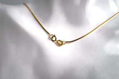 Beautiful 14K Gold Snake Chain - 15 Inches - Stamped and Tested 14K Gold - 14 Karat Gold Snake Chain - Plumb Gold