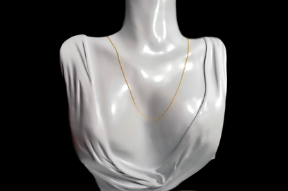 Very Thin 14K Michael Anthony Fine Link Gold Chain - 18 Inches - Stamped and Tested 14K Gold - Fine Link Gold Chain