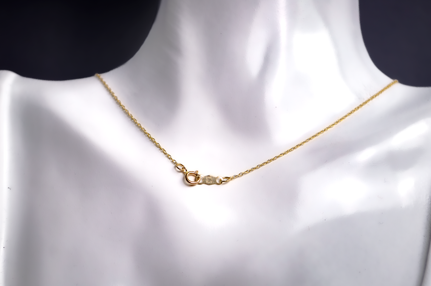Very Thin 14K Michael Anthony Fine Link Gold Chain - 18 Inches - Stamped and Tested 14K Gold - Fine Link Gold Chain