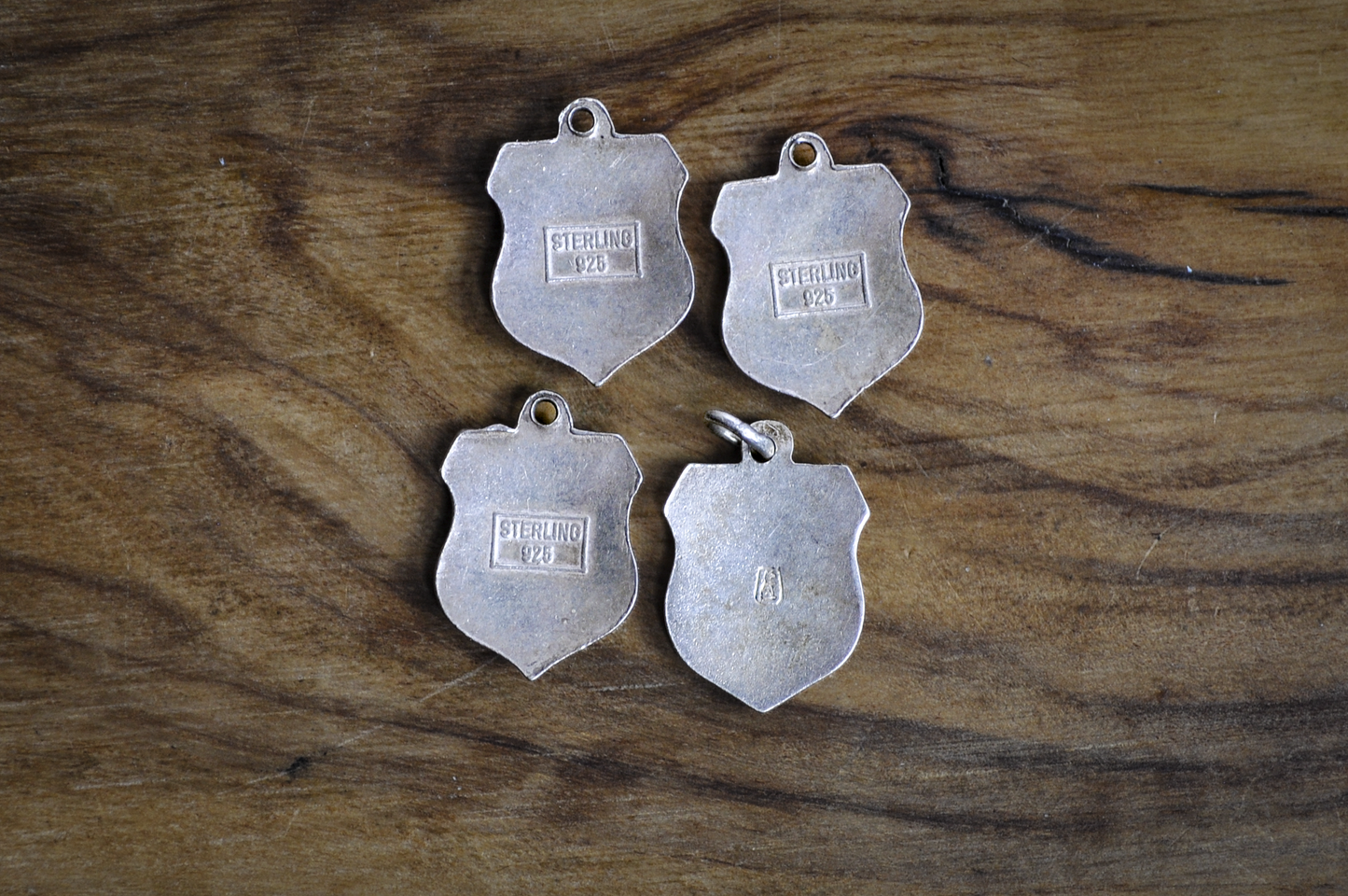 Vintage Collection of Sterling and 800 Silver German Town Crest Charms - Choose by Charm! - Stamped and Tested Sterling and 800 Silver - Vintage German Tourist Crest Shields