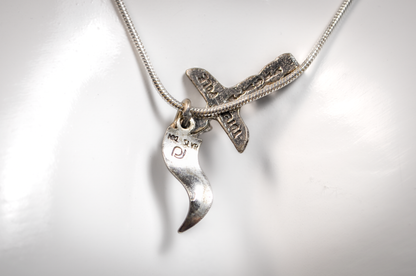 Alaskan Native American Totem Pole Charm - Tested Sterling Silver - Pacific Northwestern Coast Jewelry - Indigenous Charms