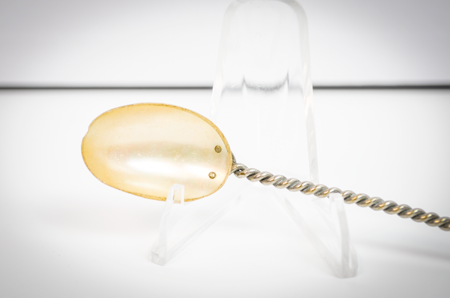 Half Shell Decoration Spoon - Twisted Rope Handle - Oceanic Silverware