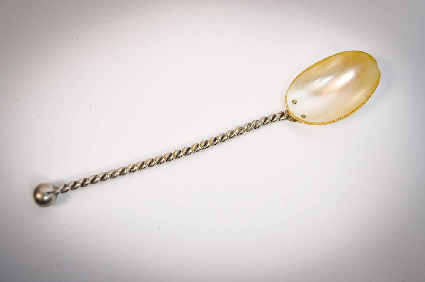 Half Shell Decoration Spoon - Twisted Rope Handle - Oceanic Silverware