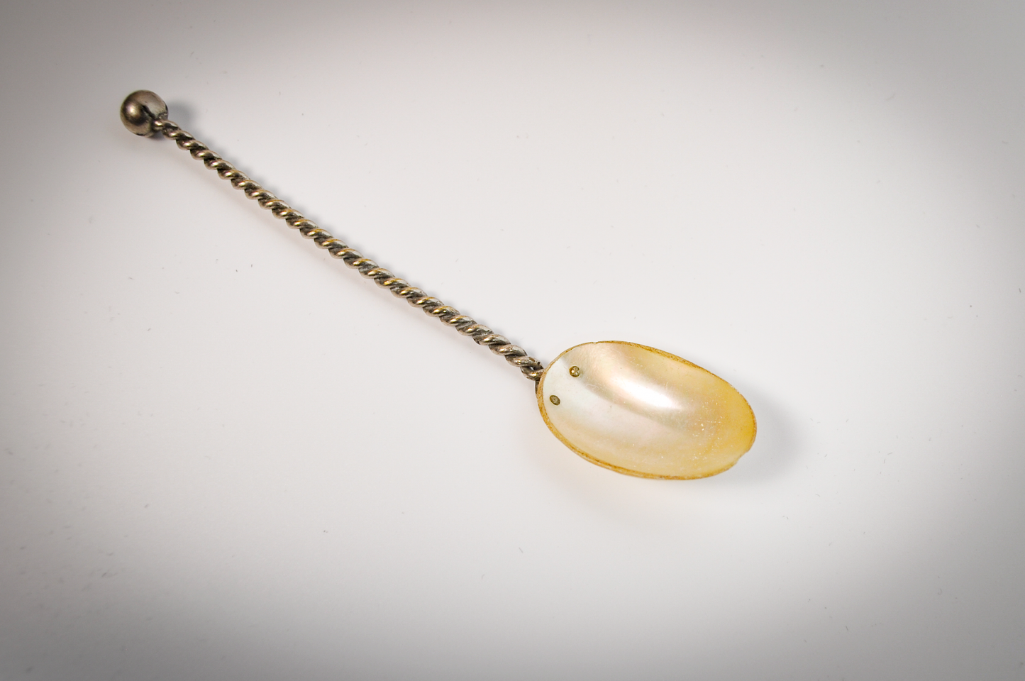 Half Shell Decoration Spoon - Twisted Rope Handle - Oceanic Silverware