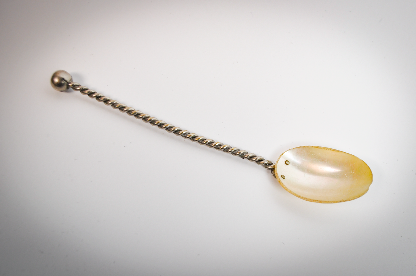 Half Shell Decoration Spoon - Twisted Rope Handle - Oceanic Silverware