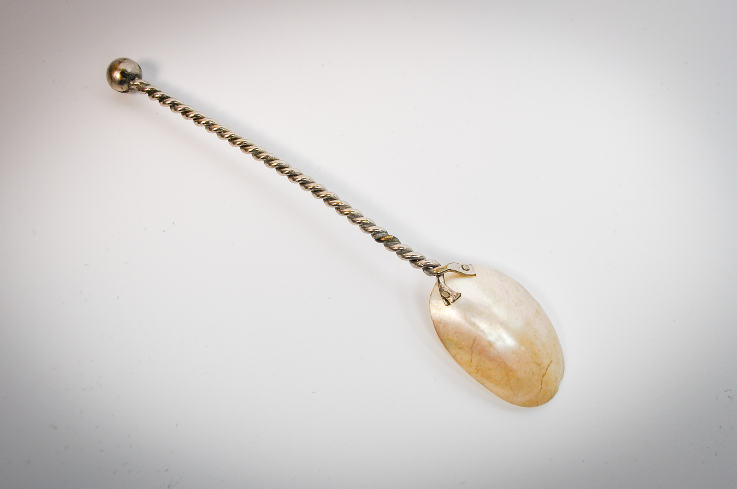 Half Shell Decoration Spoon - Twisted Rope Handle - Oceanic Silverware