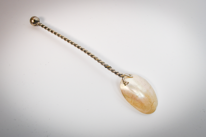 Half Shell Decoration Spoon - Twisted Rope Handle - Oceanic Silverware