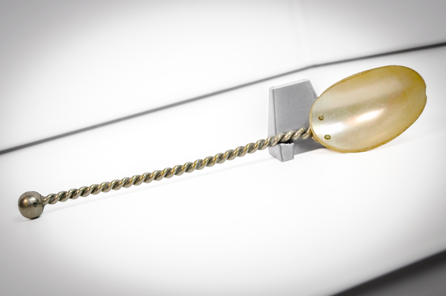 Half Shell Decoration Spoon - Twisted Rope Handle - Oceanic Silverware