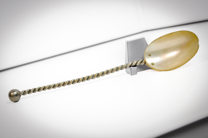 Half Shell Decoration Spoon - Twisted Rope Handle - Oceanic Silverware