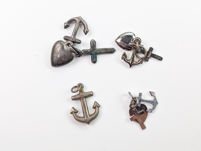 Lot of Sterling Silver Nautical Boating Charms - Choose by Charm! - Stamped and Tested Sterling - Sailboats, Cruises, Lighthouses, Anchors