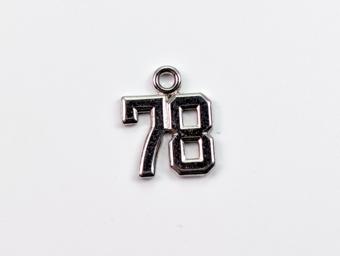Sterling Silver Numbers Charms - Choose by Charm! - Stamped and Tested Sterling - Graduation Dates, Years, Numbers