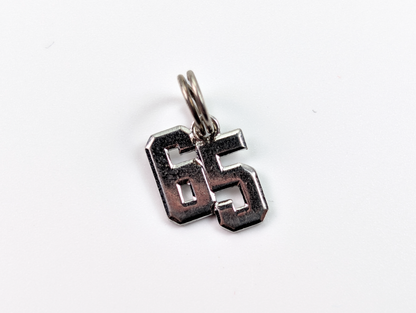 Sterling Silver Numbers Charms - Choose by Charm! - Stamped and Tested Sterling - Graduation Dates, Years, Numbers