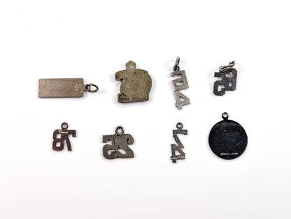 Sterling Silver Numbers Charms - Choose by Charm! - Stamped and Tested Sterling - Graduation Dates, Years, Numbers