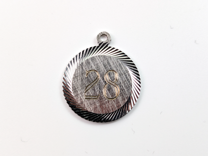 Sterling Silver Numbers Charms - Choose by Charm! - Stamped and Tested Sterling - Graduation Dates, Years, Numbers