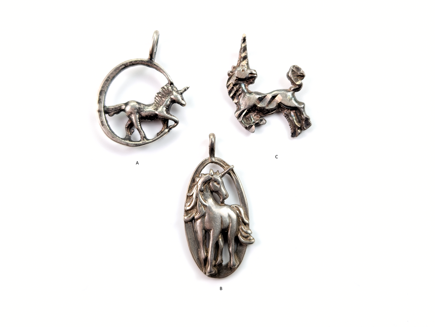 Sterling Silver Fantasy Charms - Choose by Charm! - Stamped and Tested Sterling - Dragons, Mermaids, Witches