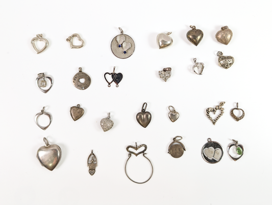 Sterling Silver Hearts and Love Charms - Choose by Charm! - Stamped and Tested Sterling - Open Hearts, Heart Lockets, I love You