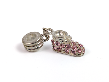 Sterling Silver Shoe Charms - Choose by Charm! - Stamped and Tested Sterling - Ballet Slippers, Heels, Boots