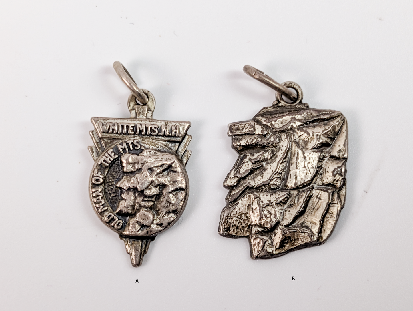Sterling Silver New England Charms - Choose by Charm! - Stamped and Tested Sterling - Massachusetts, New Hampshire, Old man on Mountain