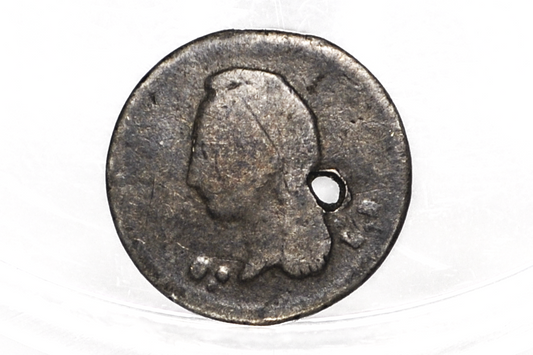 1851 Mexico Silver 1/4 Real - Quarto/Quartilla - Mexican 1/4 Real 1851 Silver Mexican Coin, 90% Silver
