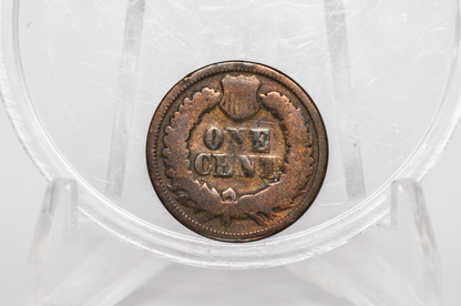 1888 Indian Head Love Token - Initialed T - Unique Handmade Love Token