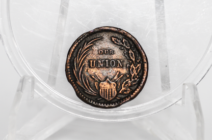 1863 Civil War Token - Our Union - Patriotic CWT - The Federal Union Must be Preserved