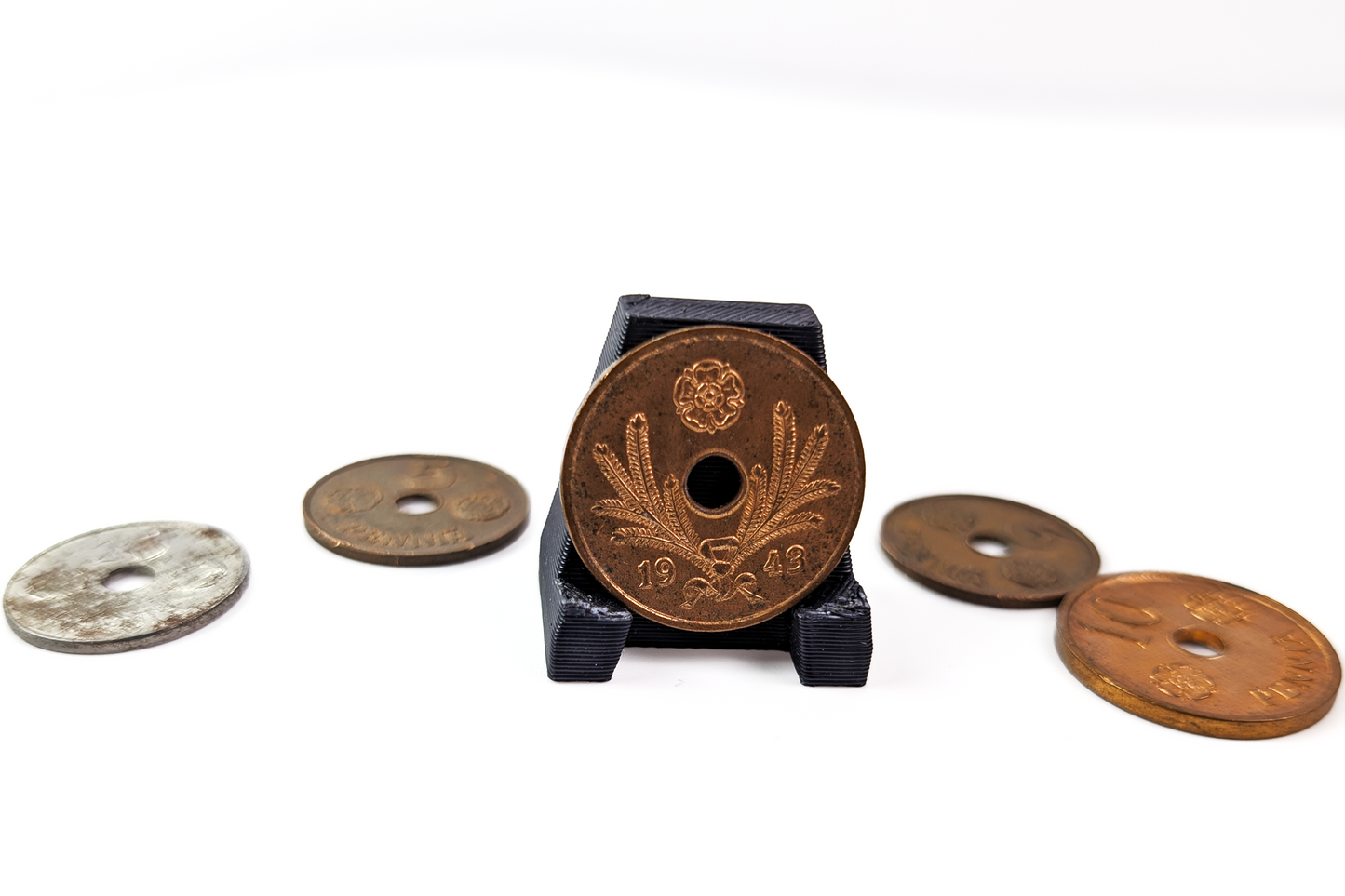 Collection of Finland 5, 10, & 25 Pennia - Copper and Iron Variants - Vintage Finnish Pennia - Finnish Coin Collection