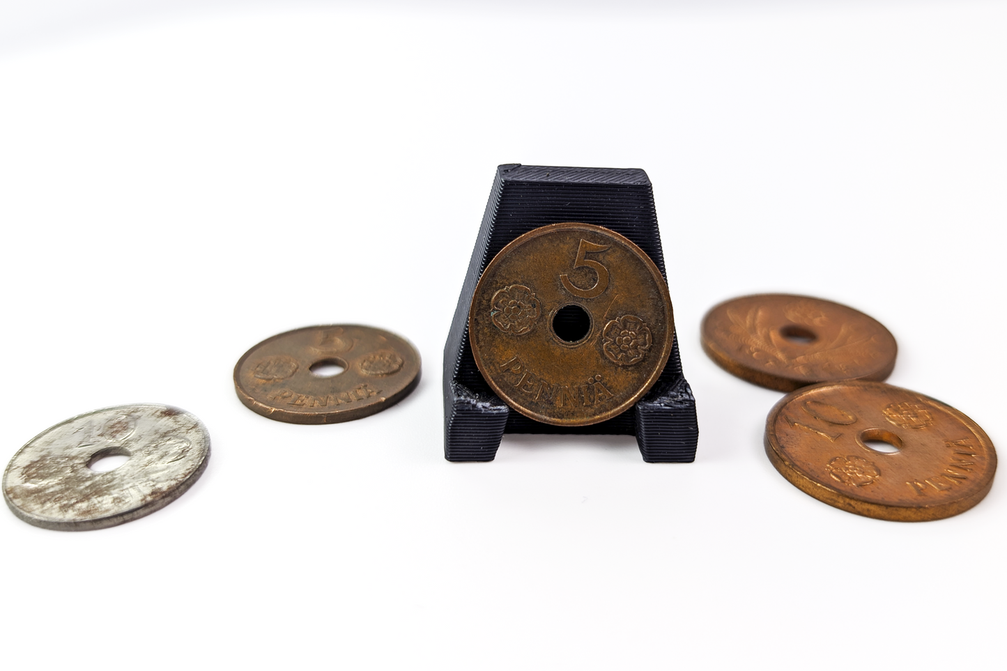 Collection of Finland 5, 10, & 25 Pennia - Copper and Iron Variants - Vintage Finnish Pennia - Finnish Coin Collection