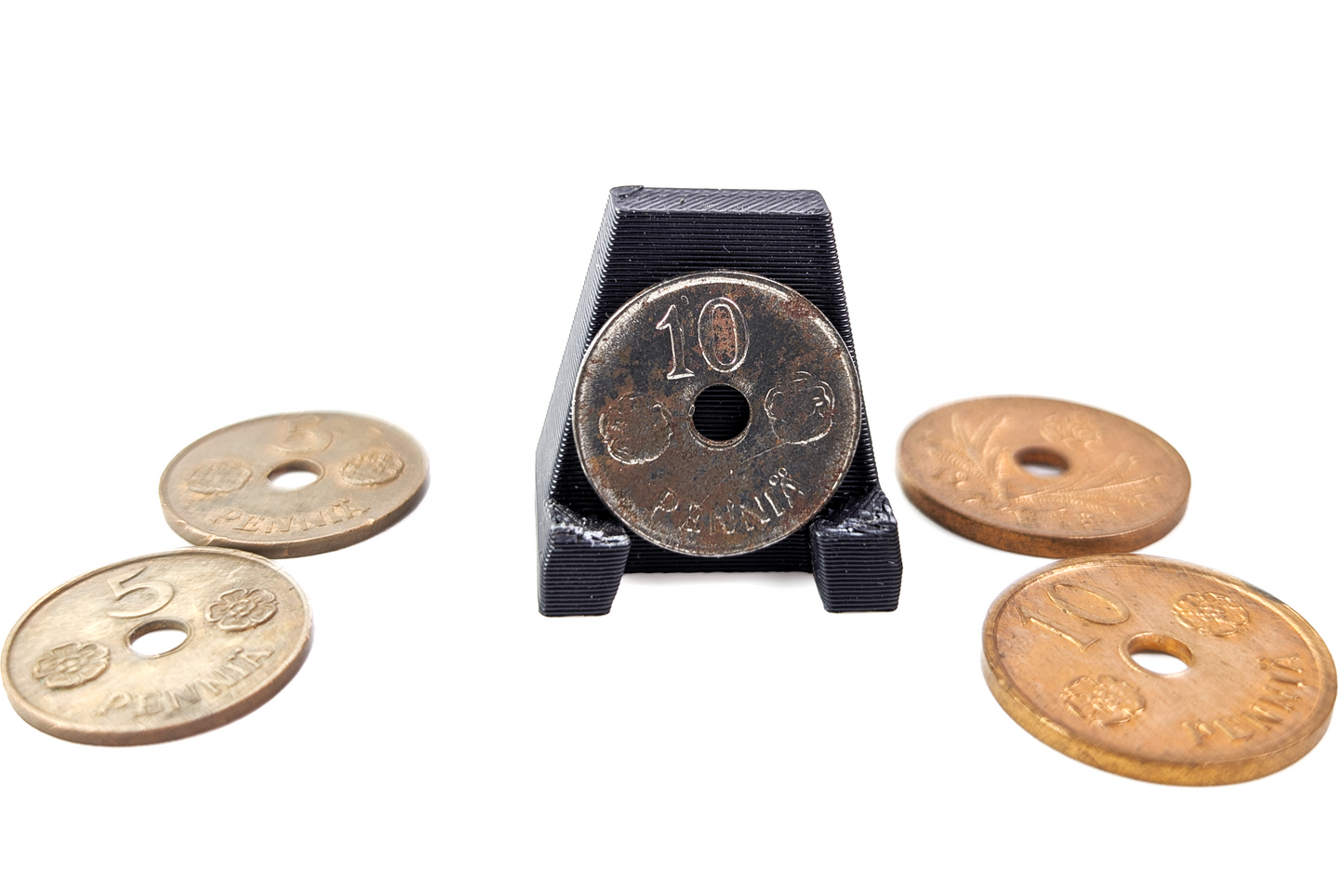 Collection of Finland 5, 10, & 25 Pennia - Copper and Iron Variants - Vintage Finnish Pennia - Finnish Coin Collection
