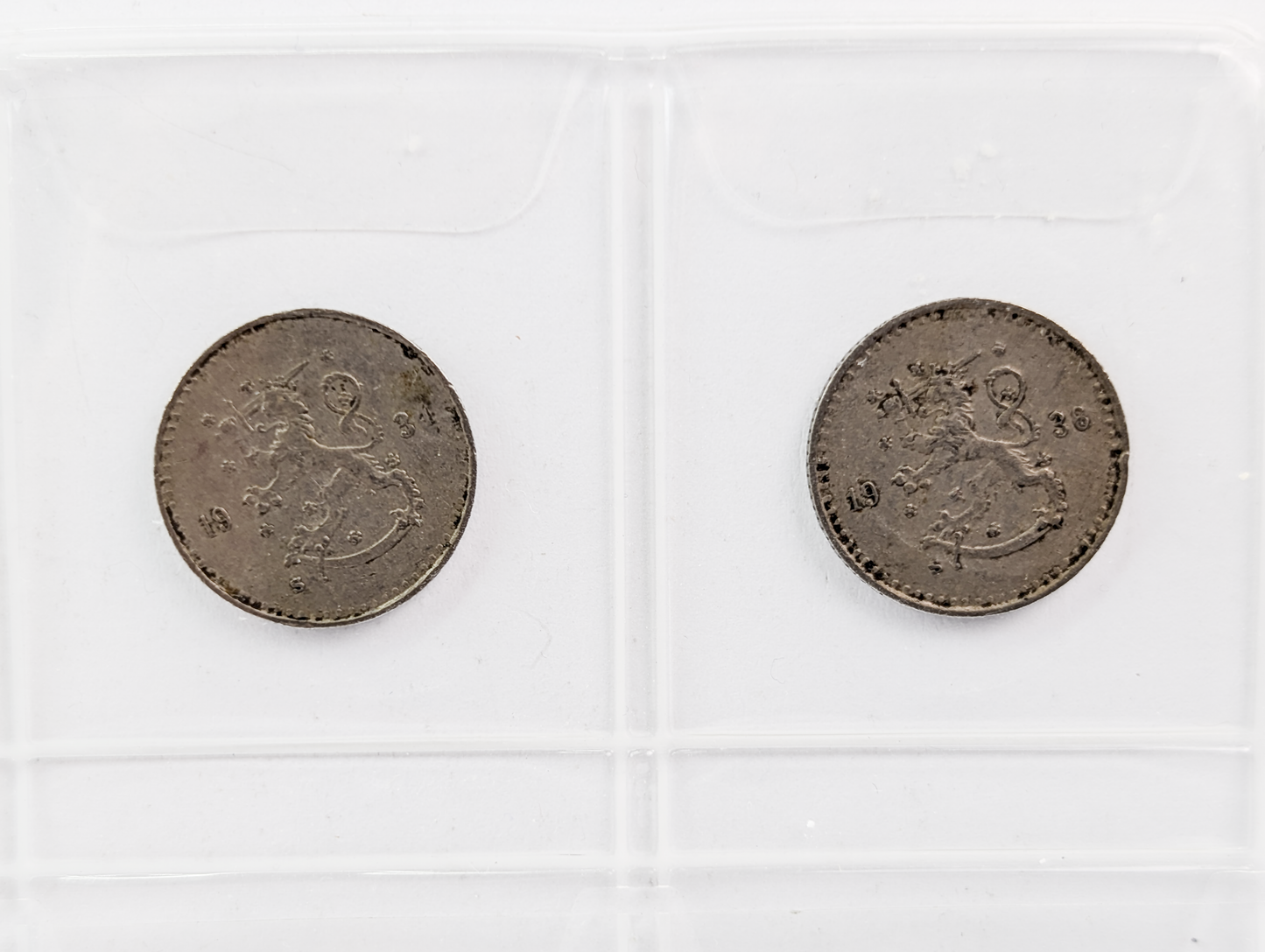 Collection of Finland 5, 10, & 25 Pennia - Copper and Iron Variants - Vintage Finnish Pennia - Finnish Coin Collection