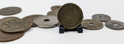 Collection of Japanese Coins - Varying Dates and Denominations - 1874-1959 - Sen and Yen - Vintage Japanese Coins