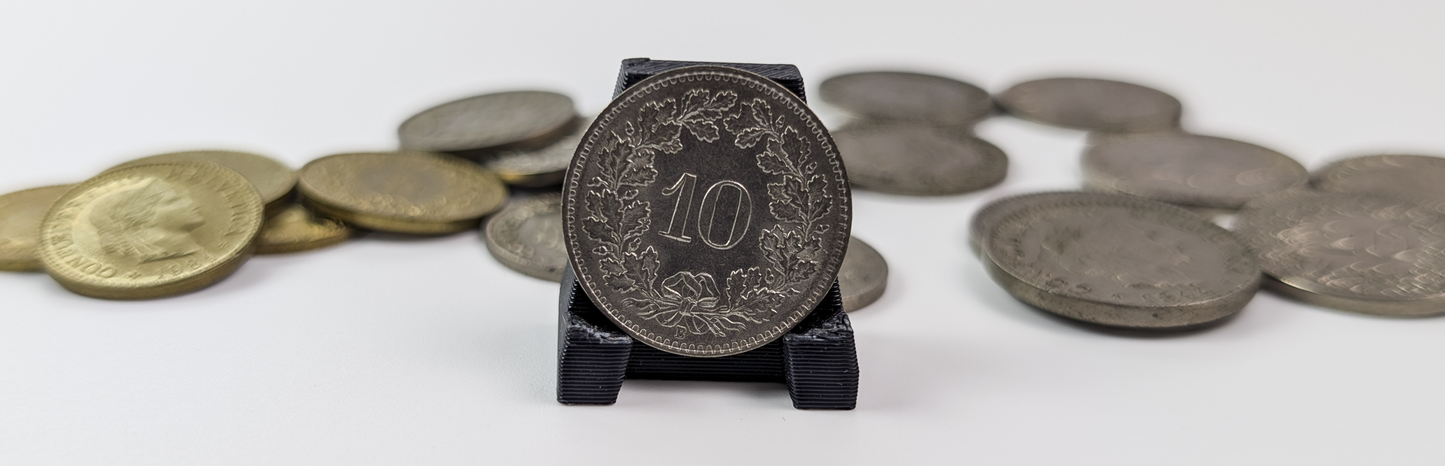 Collection of Switzerland Rappen - Varying Dates and Denominations - 1891-1989 - Antique Swiss Coins