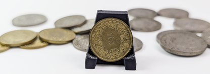 Collection of Switzerland Rappen - Varying Dates and Denominations - 1891-1989 - Antique Swiss Coins