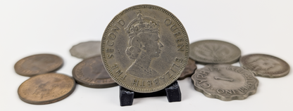 Collection of Cyprus Piastre and Mils Coins - Varying Dates and Denominations - 1934-1955 - Vintage Cyprus Coins