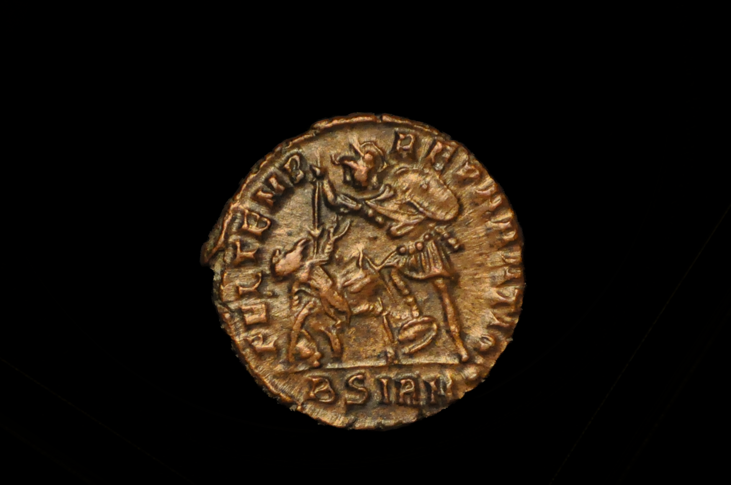 RARE-Constantius II Ancient Roman Empire Sirmium  RIC VIII 42 with COA