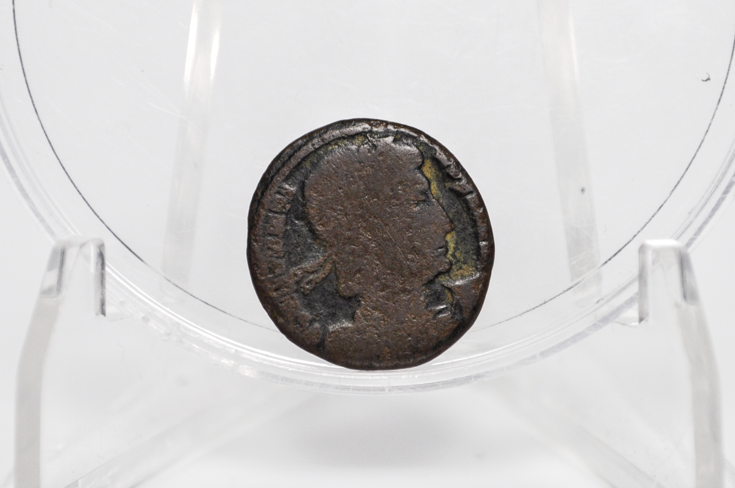 Ancient Bronze and Copper Coin- Roman Imperial Bronze - AD335-337-Delmatius