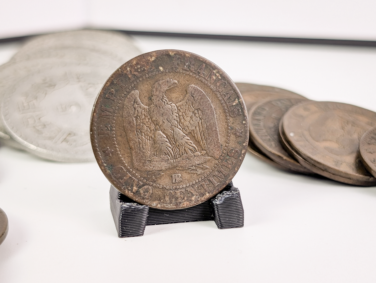 Mixed French Foreign Currency Coin Lot Vintage Francs - Large Vintage French Coin Collection
