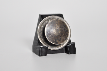 1853 Love Token Button - Initials "BA" - Arrows Adjacent From Date - Antique Love Token Button