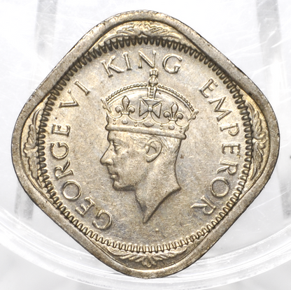India 2 Annas 1941 - 1941 India 2 Annas - King George VI
