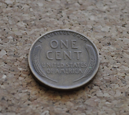 1938 Wheat Penny - EF (Extremely Fine) Condition