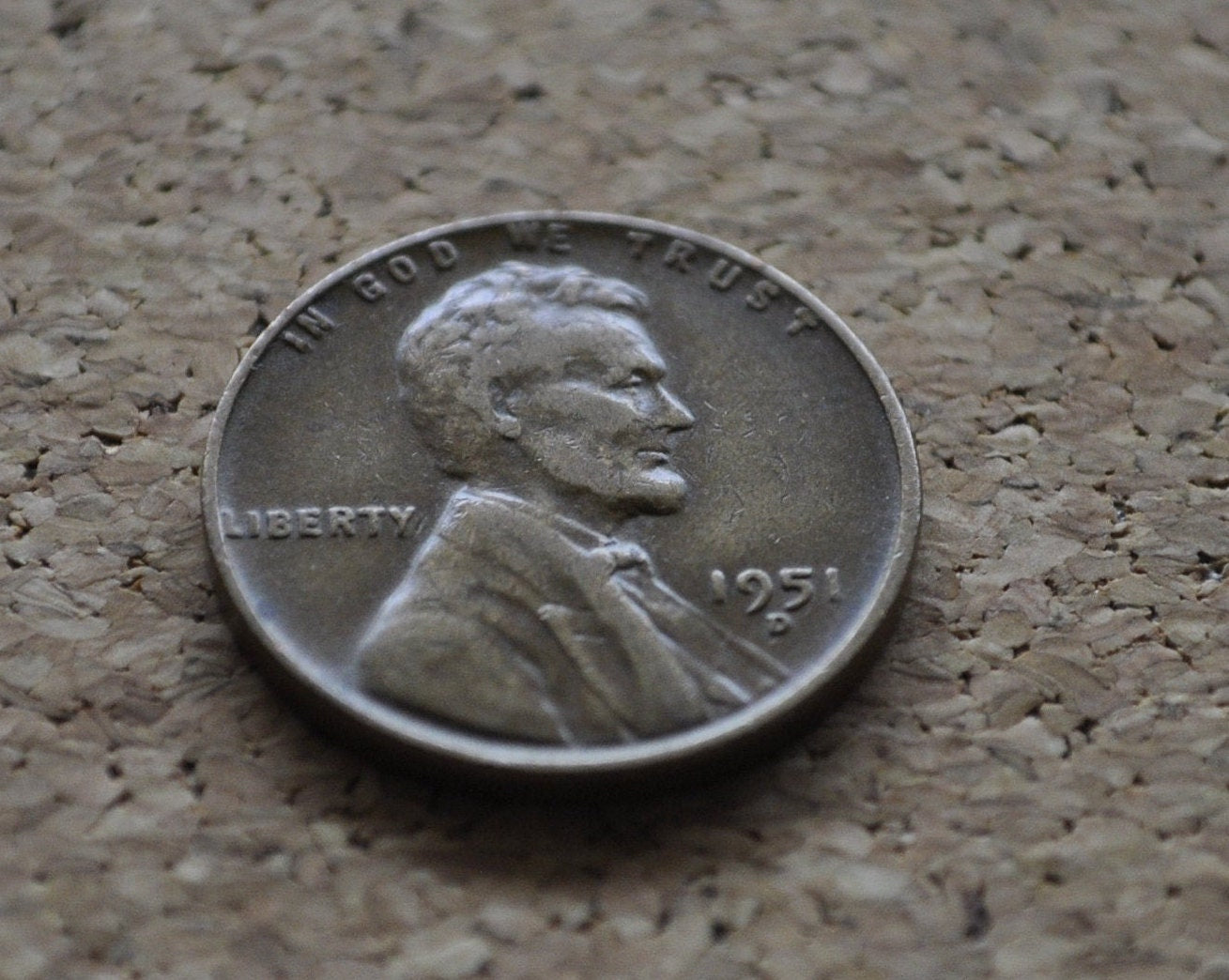 1951 D Wheat Penny - 70th Anniversary - Collectible Coin (Denver Mint)