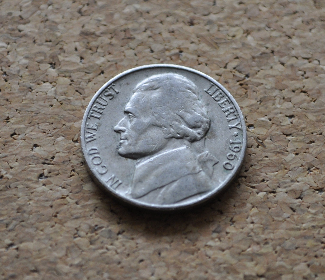 1960 D Jefferson Nickel - Great Condition - Denver Mint