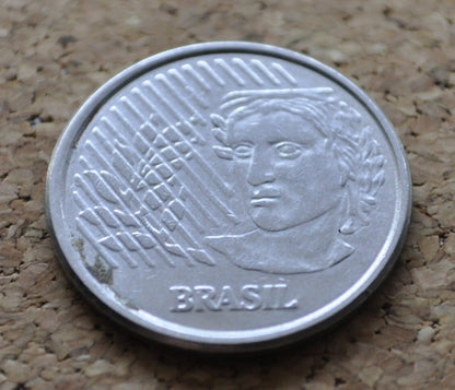 1997 Brazilian 10 Centavos Coin - Ten Centavos Coin - Brasil